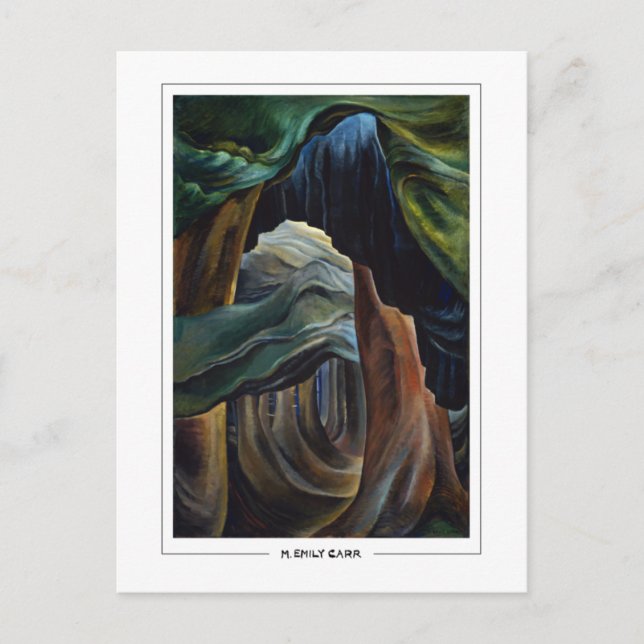 Emily Carr #1 - Carte postale d'art fin (Devant)