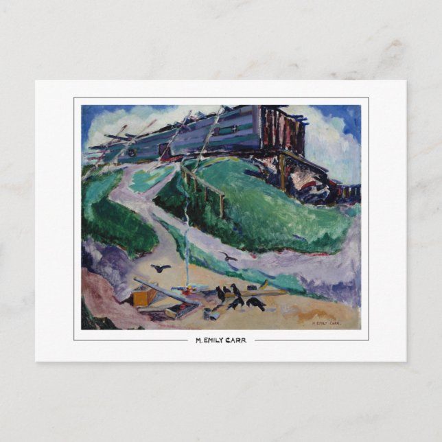 Emily Carr #245 - Carte postale d'art fin (Devant)