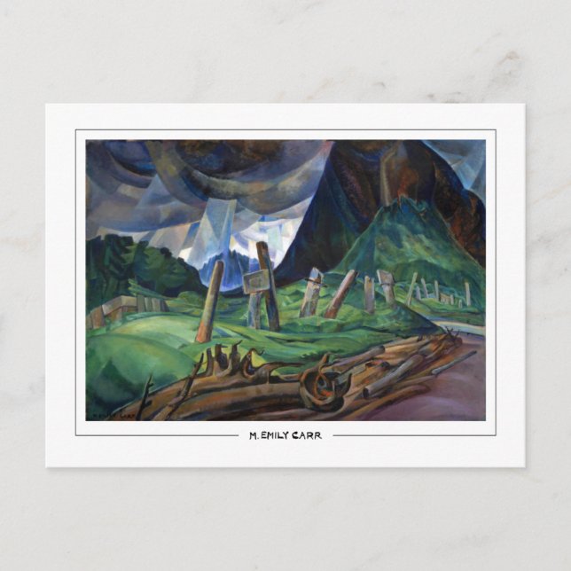 Emily Carr #329 - Carte postale d'art fin (Devant)