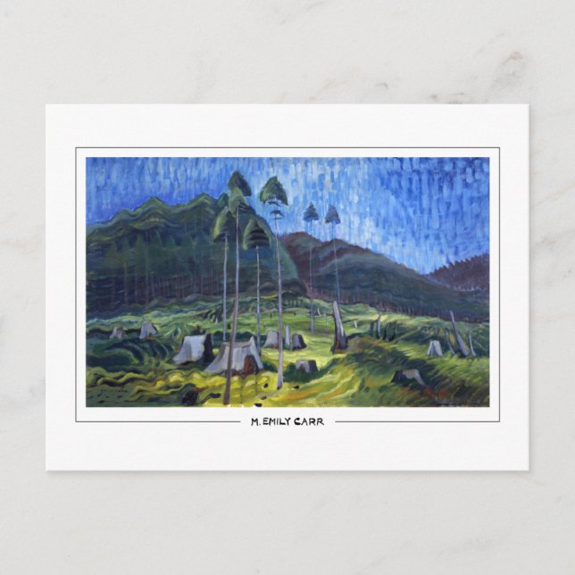 Emily Carr #3 - Carte postale d'art fin (Devant)