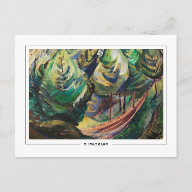 Emily Carr #6 - Carte postale d'art fin (Devant)