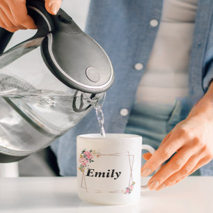 @Emily nom Tasse – Tasse à café personnalisée avec