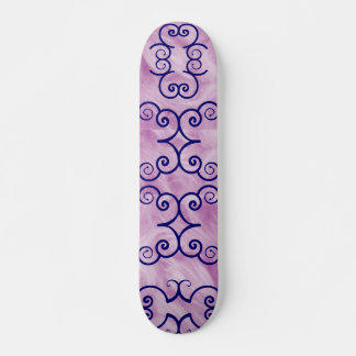 Emma Butterfly Scroll Designer Skateboard