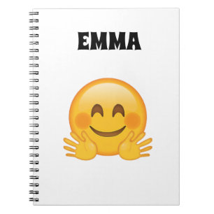 Emma - Cahier personnalisé avec Emoji