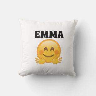 Emma - Coussin de jet personnalisé avec Emoji 