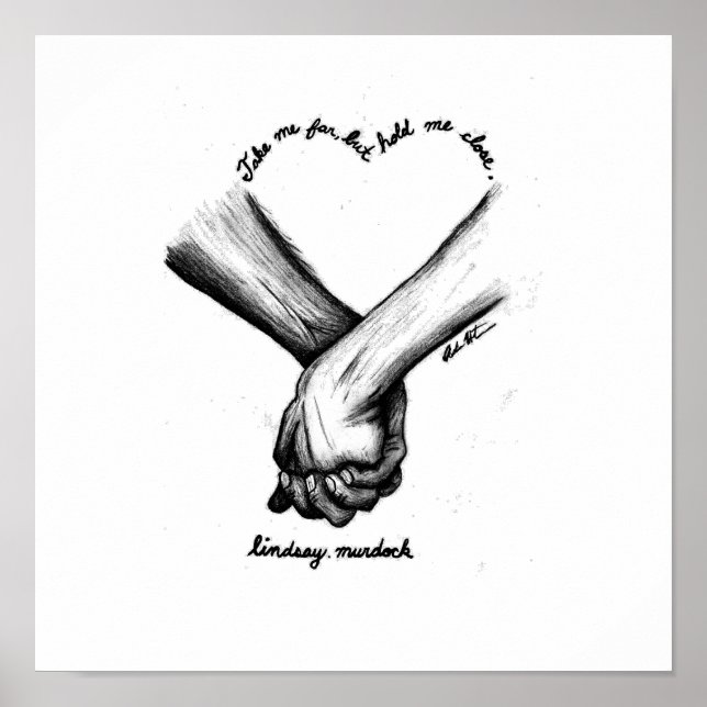 Emmène-moi loin, mais tiens-moi près Poster (Devant)