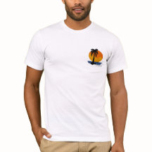 Emmenez-moi à la plage - T-shirt Tropical Sunset