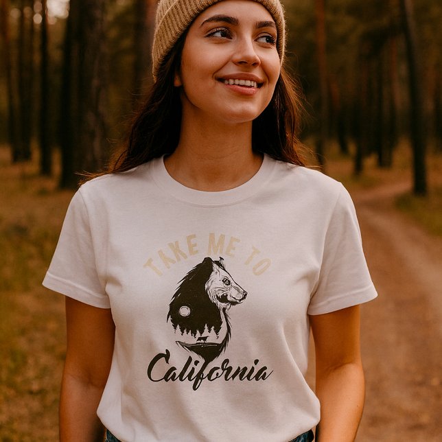 Emmenez-Moi À La T-Shirt De Californie (Créateur téléchargé)