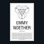 Emmy Noether Poster<br><div class="desc">Emmy Noether</div>