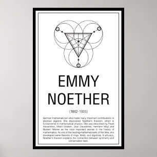 Emmy Noether Poster
