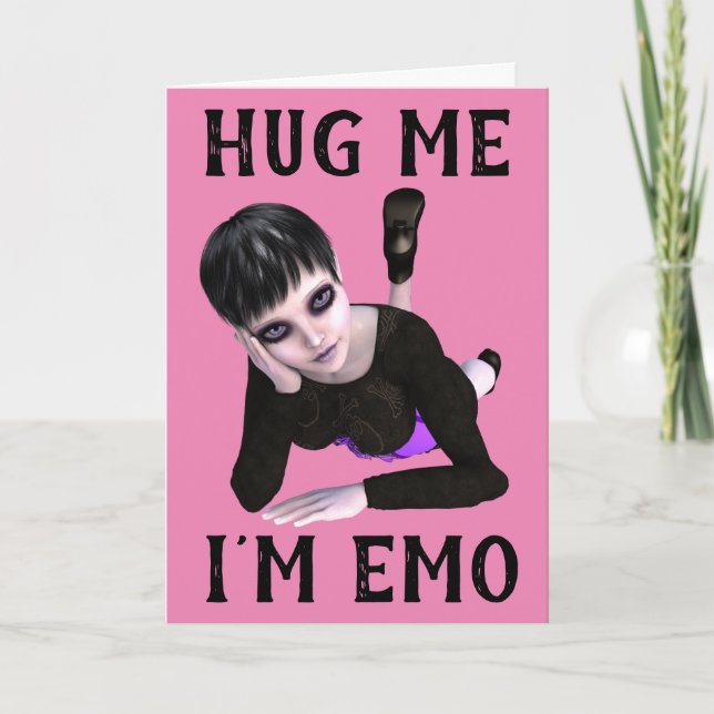 EMO GOTHIC FILLE TOUTES LES CARTES D'OCCASION (Devant)
