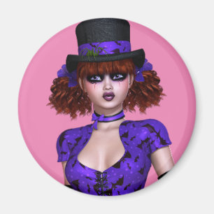 EMO MAGNETS DE FILLES GOTHIQUES