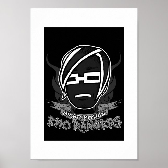 Emo Rangers - Poster d'introduction (Devant)
