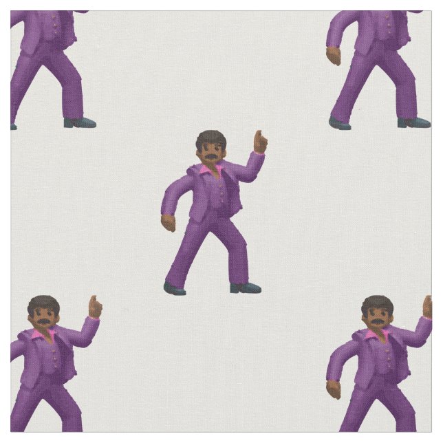 Emoji Dancing Man tissu (Fermer)