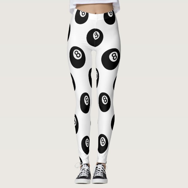 emoji huit leggings à billes (Devant)