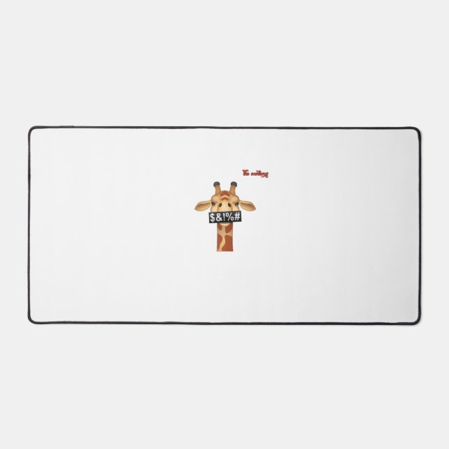 emoji insulter le visage de girafe en colère (Recto)