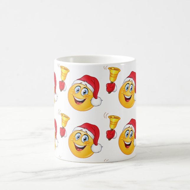 ***EMOJI*** MUG POUR "L'ENTHOUSIASTE PÈRE NOËL" (Centre)
