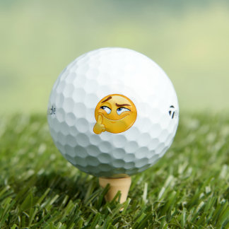 Emoji Pensée Mignonne Visage Sournois Rigolo Balle