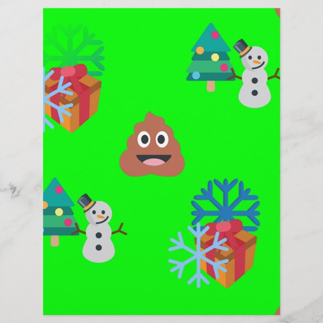emoji poop de noël (Devant)