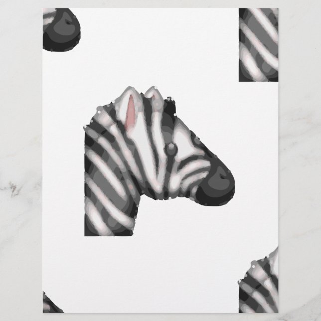 emoji zebra (Devant)