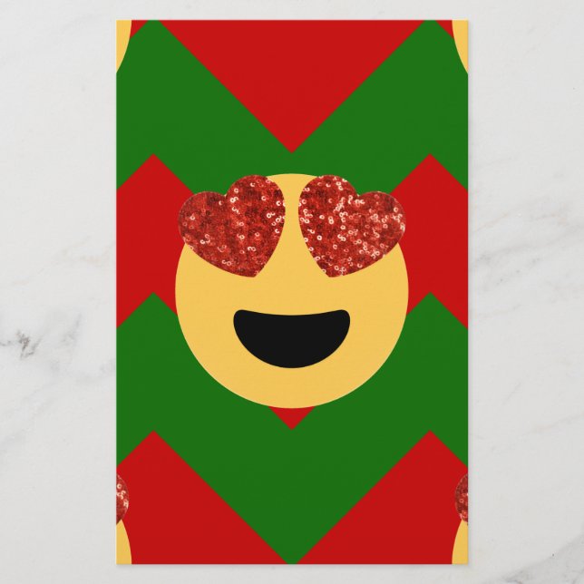 émoticône de coeur de noël (Devant)
