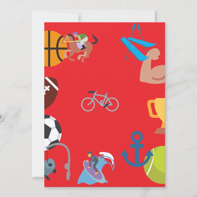 émoticône sportive (Devant)