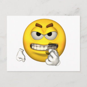 Emotion Guy - Carte postale Dents Barres