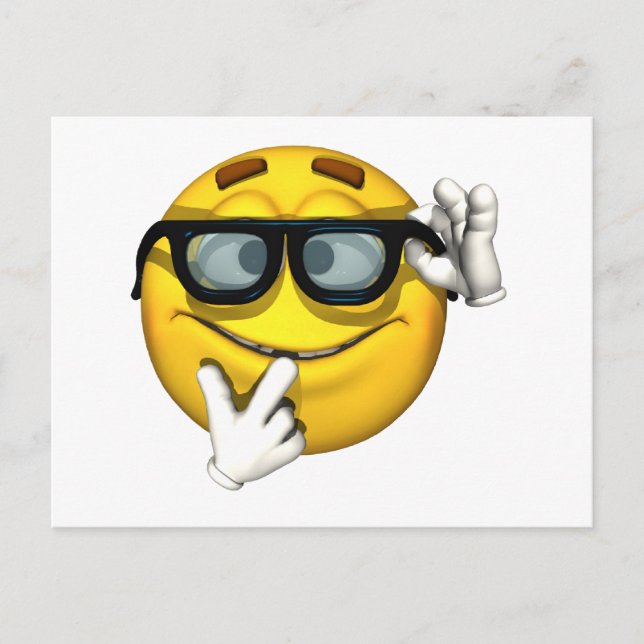 Emotion Guy - Carte postale Nerd (Devant)