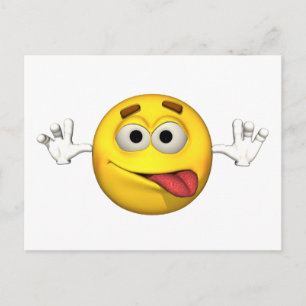 Emotion Guy - Carte Postale Tongue Out