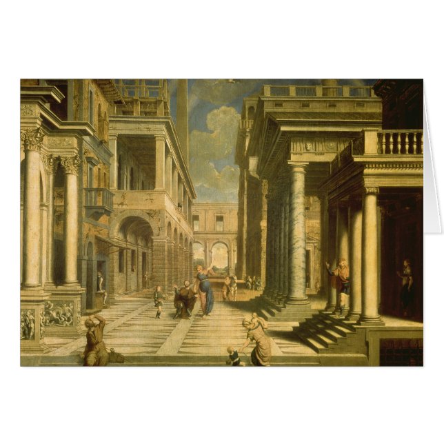 Empereur Augustus et la sibylle, 1535 (Devant horizontal)