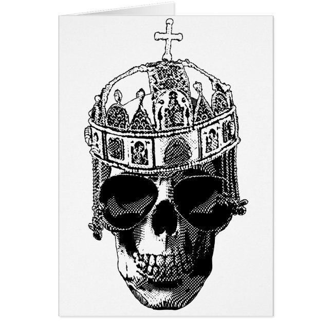 Empereur bizantin mort avec des lunettes de soleil (Devant)