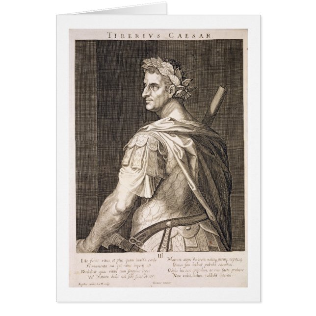 Empereur de Tiberius César (ANNONCE 10 AVANT JÉSUS (Devant)
