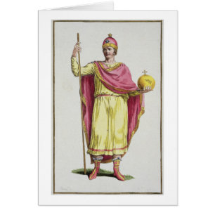 Empereur Otto III (980-1002), gravé par Pierre du