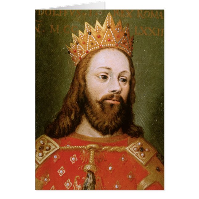 Empereur romain saint sans couronne de Rudolf I (Devant)
