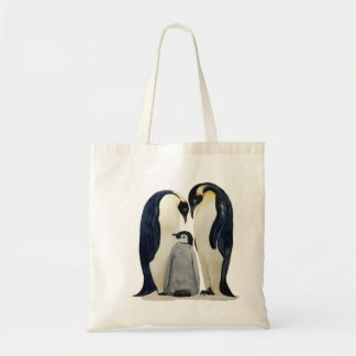 Emperor Penguin design Tote Bag