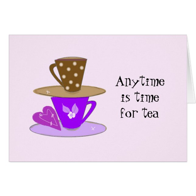 Empiler les Teacups (Devant Horizontal)