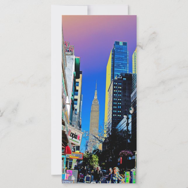 Empire State Building de la 42e affiche de St New  (Devant)