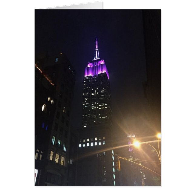 Empire State Building NYC New York Night (Devant)