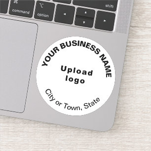 Emplacement de l'entreprise sur Sticker en vinyle 