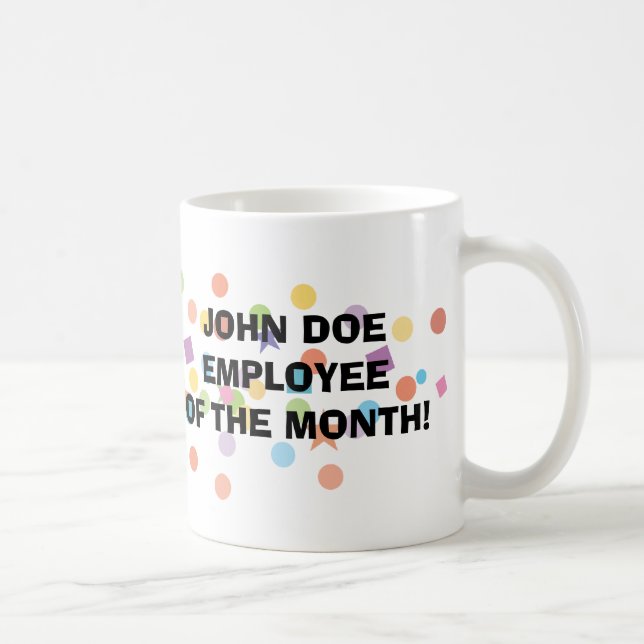 Employé de la tasse de mois (Droite)