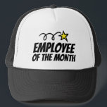 Employé du casquette de camionneur de mois pour le<br><div class="desc">Employé du casquette de camionneur de mois pour le travailleur de Co. Casquette drôle avec l'étoile pour le meilleur employé du monde. Headwear fait sur commande pour le meilleurs membre du personnel, personnel, employé de bureau, collègue, patron, ami d'affaires, propriétaire de société, entraîneur, professeur, interne, collègue, casquette de partie d'amusement...</div>