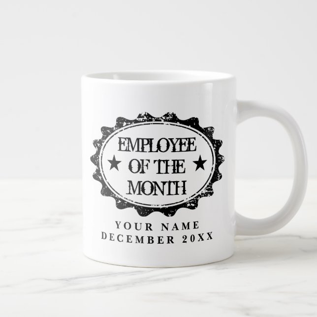 Employé du mois cadeau de tasse de café extra-gran (Droite)