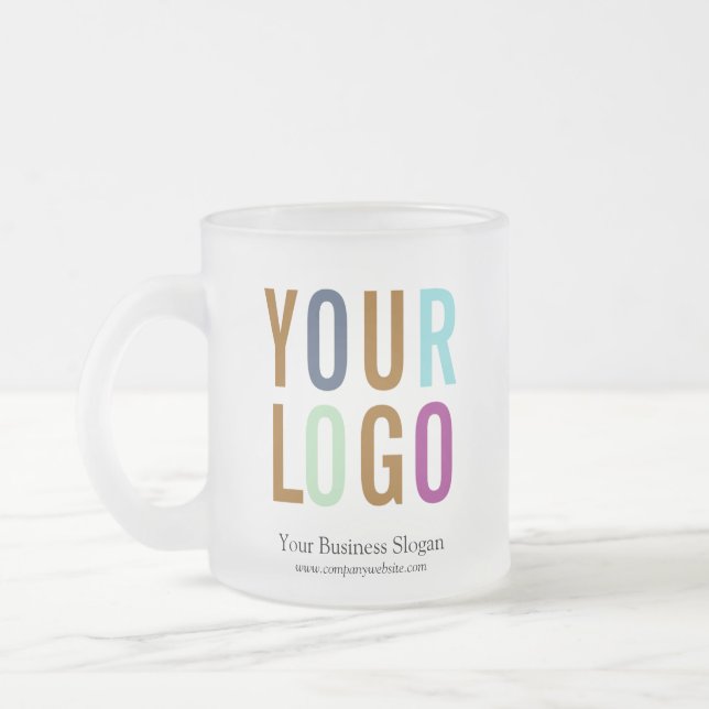 Employé Mug Nom personnalisé Marque du logo de l'e (Gauche)