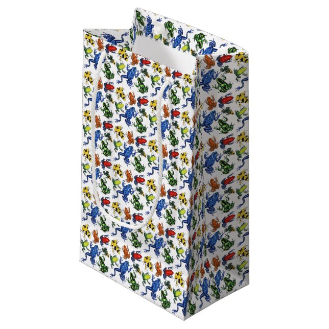 Empoisonnez le sac de cadeau de grenouille de (Devant Angle)