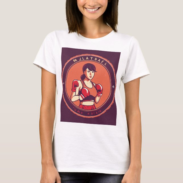 "Empower Your Style : T-shirts à thème pour femmes (Devant)