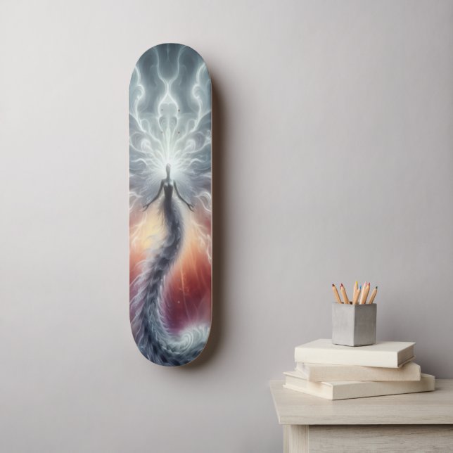 Empowered Madusa Skateboard (Art mural)