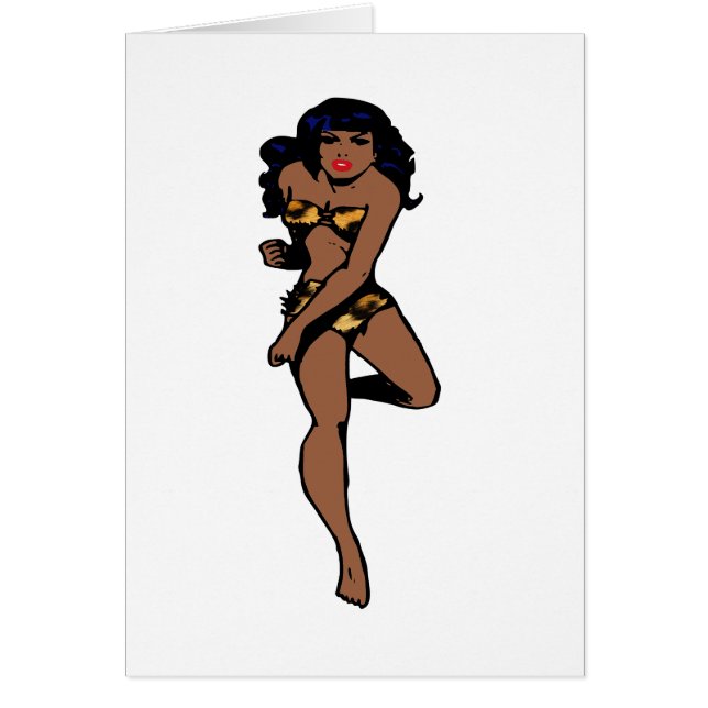empreinte de léopard africain pin up (Devant)