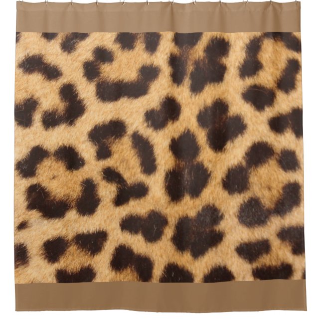 Empreinte de léopard Cheetah Douche rideau (Devant)