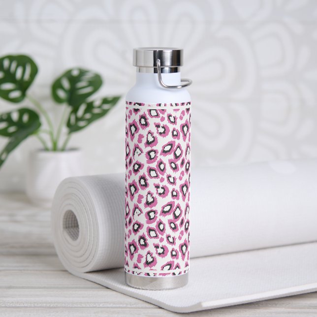 Empreinte de léopard de bouteille d'eau (Yoga)