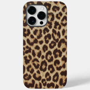 Empreinte de léopard iPhone 14 Pro Max Coque